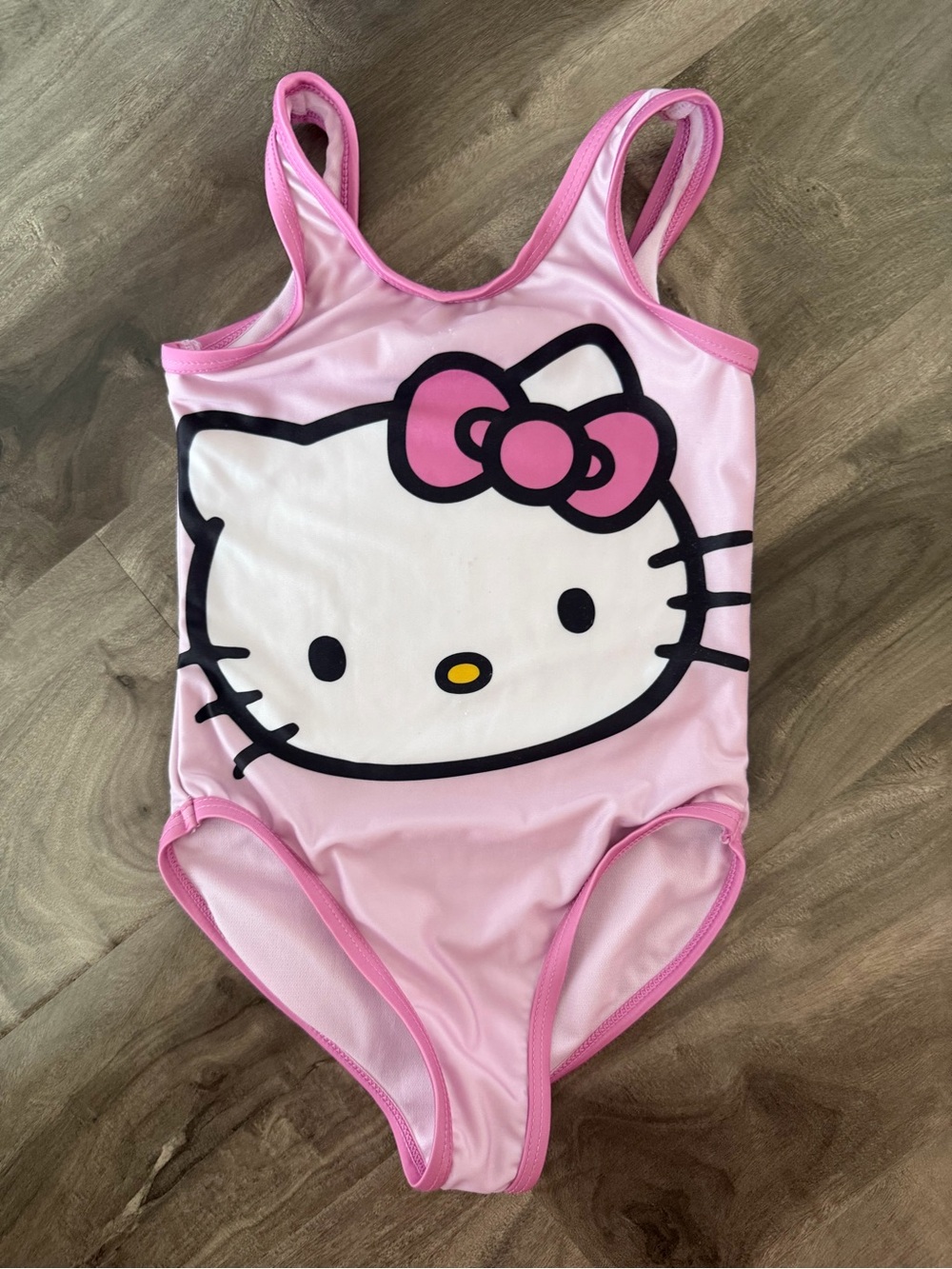 Hello Kitty Pink Kids One-Piece Swimsuit